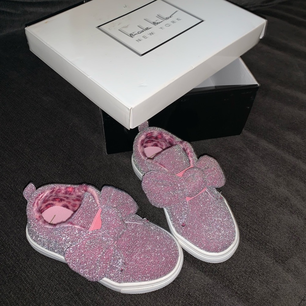 Nicole Miller slip on toddler shoes